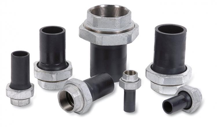 Cast Iron/PE Transition - 3 pieces