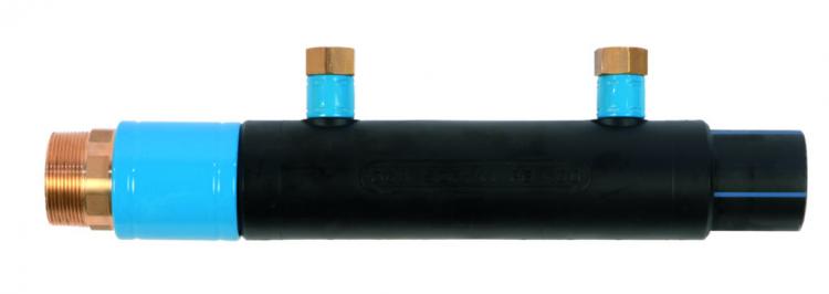 One-sided manifold threaded extension version